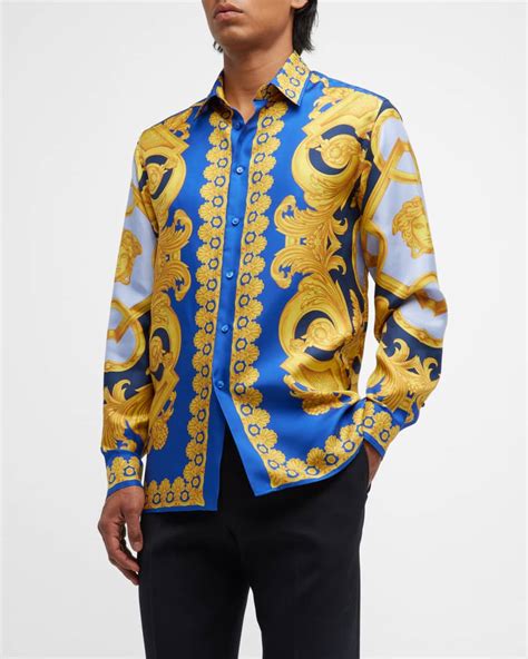 buy versace silk shirt|versace silk shirts for cheap.